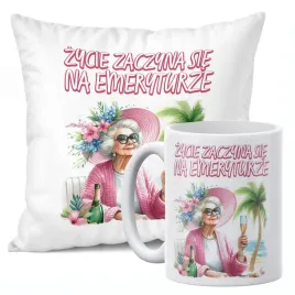 zestaw-kubek-poduszka-38x38-cm-emerytura-dla-emerytki-z-okazji-emerytury