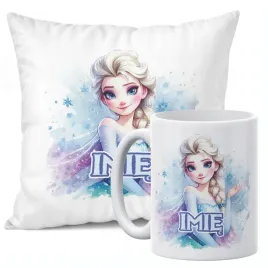 zestaw-personalizowany-kubek-poduszka-38x38-cm-kraina-lodu-dla-dzieci