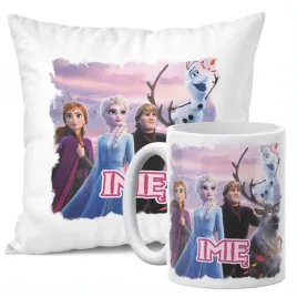 zestaw-personalizowany-kubek-poduszka-38x38-cm-kraina-lodu-dla-dzieci