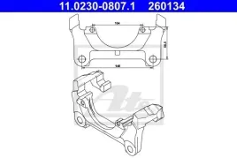 mocowanie-zacisku-ham-audi-p-a4-16-60-00-11-le-pr-11-0230-0807-1