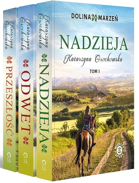 PAKIET DOLINA MARZEŃ. TOM 1-3 - Katarzyna Grochowska
