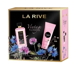 la-rive-zestaw-dla-kobiet-vintage-flowers-woda-perfumowana-zel-prysznic