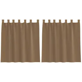 zaslony-woalowe-z-petelkami-2-szt-jasnobrazowe-140x140-cm