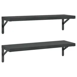 polki-scienne-2-szt-75x235-cm-czarna-stal-nierdzewna