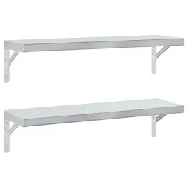 polki-scienne-2-szt-75x235-cm-srebrna-stal-nierdzewna