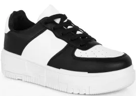 8964-czarne-sneakersy-trampki-klasyczne-na-platformie-sznurowane-40