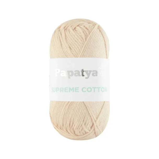 Włóczka SUPREME COTTON Papatya * 4075 CIELISTY * 100% bawełna * Oeko-Tex