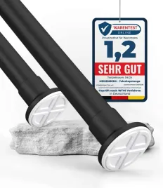 meisenberg-drazek-rozporowy-bez-wiercenia-o25-mm-czarny-mat-50-80-cm