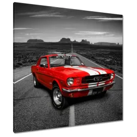 obrazy-90x90-czerwony-ford-mustang