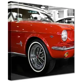 obrazy-20x20-czerwony-mustang