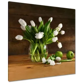 obrazy-90x90-biale-tulipany