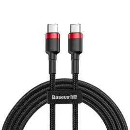kabel-baseus-cafule-pd2-0-60w-type-c-c-20v-3a-1m-red-black-power-deliver