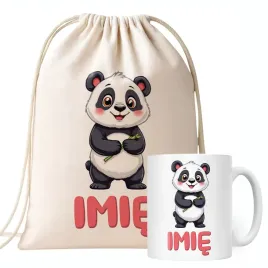 zestaw-personalizowany-kubek-plecak-panda-zwierzak-slodki-prezent