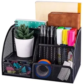 organizer-przybornik-na-biurko-6-komor-czarny-maaleo