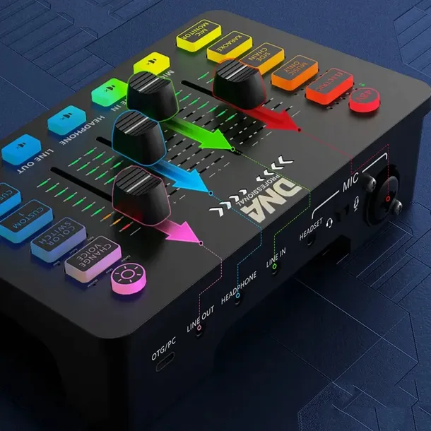mikser-interfejs-dna-scon-usb-c-phantom-efekty-dla-streamerow-kolor-czarny