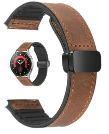 ciemnybraz-magnetyczny-pasek-opaska-18mm-do-zegarkow-huawei-fosiil-garmin