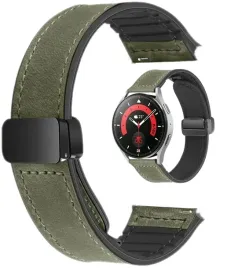 zielony-magnetyczny-pasek-opaska-18mm-do-zegarkow-huawei-fosiil-garmin