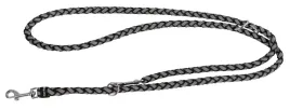 smycz-dla-psa-maxi-safe-odblaskowa-czarna-200cm-kerbl