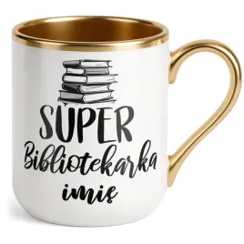 kubek-premium-zloty-personalizowany-super-bibliotekarka-prezent-upominek