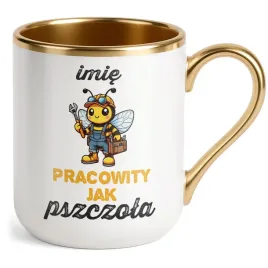 kubek-premium-zloty-personalizowany-dla-pszczelarza-prezent-upominek