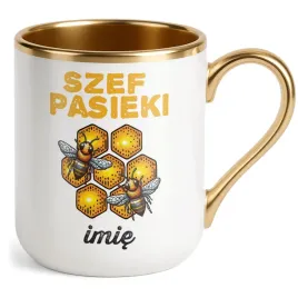 kubek-premium-zloty-personalizowany-dla-pszczelarza-prezent-upominek