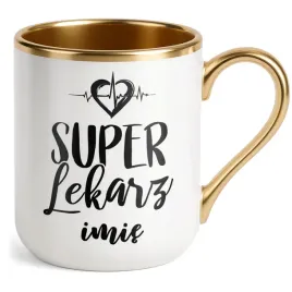 kubek-premium-zloty-personalizowany-super-lekarz-prezent-upominek