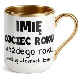kubek-premium-zloty-personalizowany-dzien-ojca-ojciec-roku-kazdego-roku