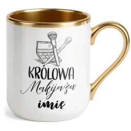 kubek-premium-zloty-personalizowany-krolowa-makijazu-prezent
