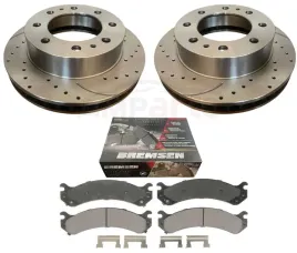 gmc-sierra-2500-1999-2004-2x-tarcze-klocki-hamulcowe-przod