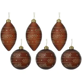ciemnobrazowe-bombki-choinkowe-zawieszki-ksztaltki-8-cm-6-szt-sopel-mix