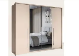 szafa-garderoba-piaskowy-bez-255-cm-oswietlenie-led-sawiola-st