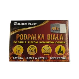 podpalka-biala-golden-plast-48-kostek