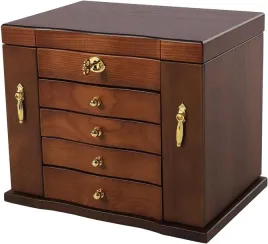 drewniane-pudelko-na-bizuterie-z-szafkami-vintage-biuro-eleganckie-pudelko