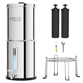 grawitacyjny-system-wody-z-2-filtrami-i-uchwytami-oczyszczanie-wody