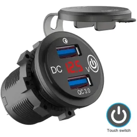ladowarka-motocyklowa-samochodowa-2x-usb-qc3-0-woltomierz
