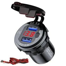 ladowarka-motocyklowa-samochodowa-2x-usb-qc3-0-woltomierz