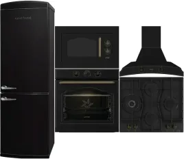 polecany-komplet-agd-do-zabudowy-gorenje-retro-czarny-mat-z-lodowka-vintage