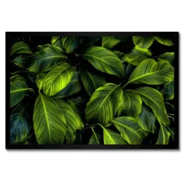 plakaty-w-ramie-60x40-piekne-zielone-liscie