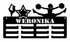 wieszak-na-medale-cheerleaderka-hdf-3-kolory-50-cm-imie