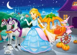 puzzle-60-ukladanka-bajka-kopciuszek-karoca-ksiezniczka-princess-5-castor
