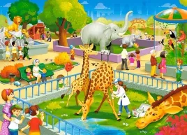 puzzle-60-ukladanka-zwierzeta-wizyta-w-zoo-safari-zyrafa-lew-slon-5-castor