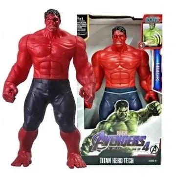 Figurka hulk red czerwony z dźwiękami interaktywna 30cm