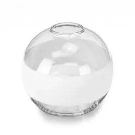 klosz-szklany-15cm-kulka-bialy-pasek-transparent-przezroczysty-gwint-e27