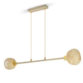 lampa-sufitowa-wiszaca-bambusowa-boho-japandi-bezowa-do-sypialni-2-e27