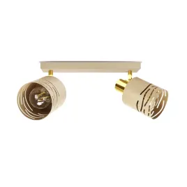 nowoczesna-lampa-sufitowa-ruchoma-spot-ecru-bezowa-2xe27-led-fale-korytarz