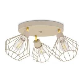 lampa-sufitowa-wiszaca-plafon-loft-bezowa-3xe27-ruchoma-druciana-nowoczesna