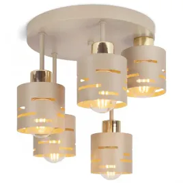 lampa-sufitowa-wiszaca-zyrandol-plafon-e27-bezowa-kaszmir-ecru-zloto-laser