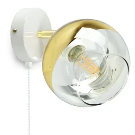 lampa-scienna-kinkiet-bialy-zloty-glass-kgw-1-led