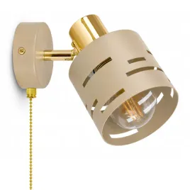 lampa-scienna-kinkiet-bezowa-kremowa-kaszmir-do-pokoju-kuchni-z-wlacznikiem