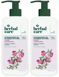 2-x-herbal-care-ultradelikatny-zel-do-higieny-intymnej-czystek-i-pantenol